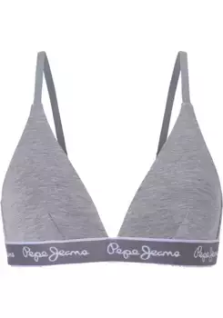 Бюстгальтер без косточек Pepe Jeans, серый