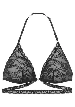 Бюстгальтер без косточек PETITE FLEUR GOLD Bralette BH, черный