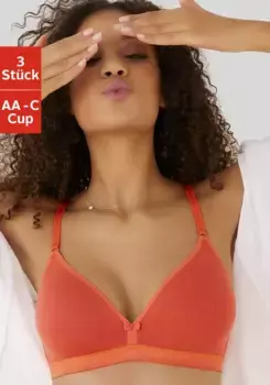 Бюстгальтер без косточек Petite Fleur треугольного кроя без косточек, белый