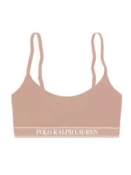 Бюстгальтер без косточек Polo Ralph Lauren, кэмел