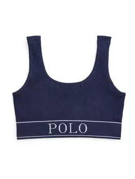 Бюстгальтер без косточек Polo Ralph Lauren SCOOP NECK TOP, темно-синий