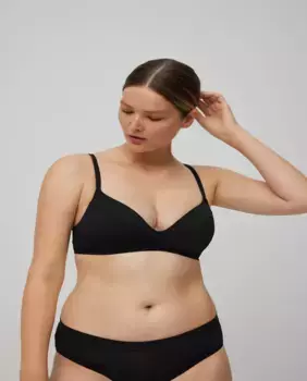 Бюстгальтер без косточек с мягкими чашками Ysabel Mora, черный