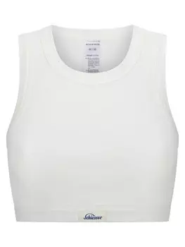 Бюстгальтер без косточек SCHIESSER Feinripp - Revival Paula, белый