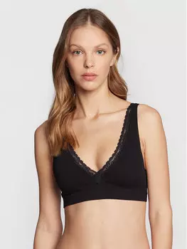 Бюстгальтер без косточек Seidensticker, черный