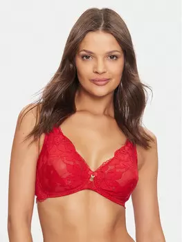 Бюстгальтер без косточек Selmark, красный
