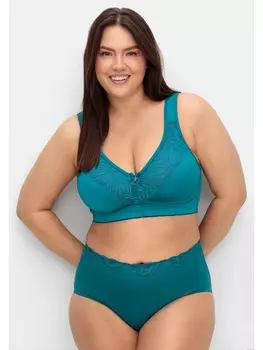 Бюстгальтер без косточек sheego Entlastungs BH, бензиновый