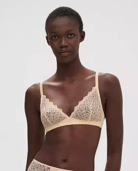 Бюстгальтер без косточек Simone Prle, песочный