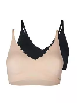 Бюстгальтер без косточек Skiny, цвет beige/black