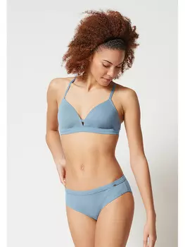 Бюстгальтер без косточек Skiny, синий