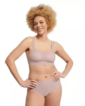 Бюстгальтер без косточек Sloggi, белый