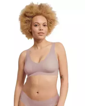 Бюстгальтер без косточек Sloggi, белый