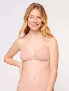 Бюстгальтер без косточек Sloggi, бежевый