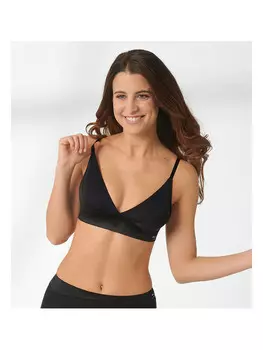 Бюстгальтер без косточек Sloggi, черный