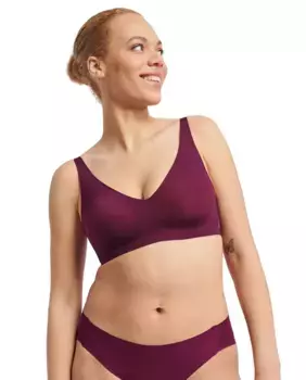 Бюстгальтер без косточек Sloggi, красный