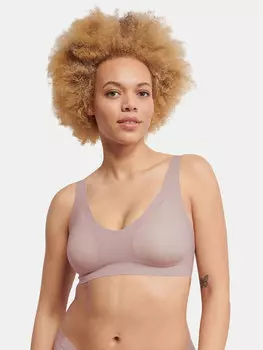 Бюстгальтер без косточек Sloggi, серый