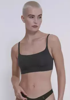 Бюстгальтер без косточек sloggi "ZERO Feel 2.0 Ultra Bra", бесшовный и невидимый, черный