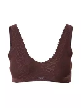 Бюстгальтер без косточек SLOGGI Zero Feel, коричневый