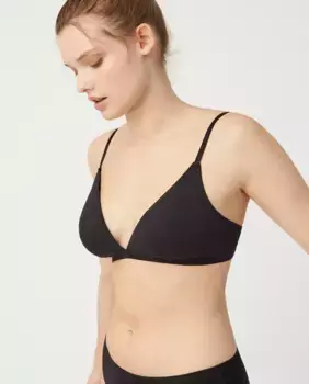 Бюстгальтер без косточек со съемной пеной Ysabel Mora, черный