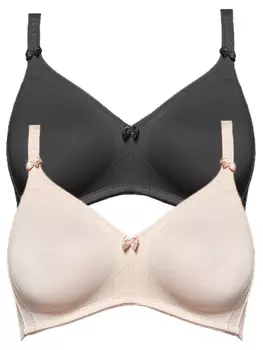 Бюстгальтер без косточек SUSA 2er Pack BH ohne Bgel Topsy, цвет Schwarz cappuccino