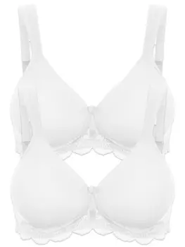 Бюстгальтер без косточек SUSA 2er Pack Schalen BH Latina, цвет weiss weiss