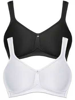 Бюстгальтер без косточек SUSA 2er Pack Spacer BH ohne Bgel Catania, черный