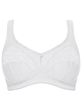 Бюстгальтер без косточек SUSA Entlastungs BH Topsy Plus, белый