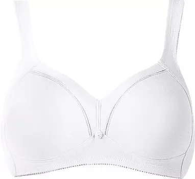 Бюстгальтер без косточек Triumph BH ohne Bgel Cotton Shaper, белый