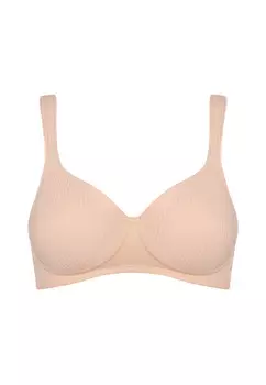 Бюстгальтер без косточек Triumph Schalen BH ohne Bgel Modern Soft & Cotton, цвет Neutral Beige