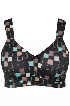 Бюстгальтер без косточек Ulla Popken BH ohne Bgel, черный