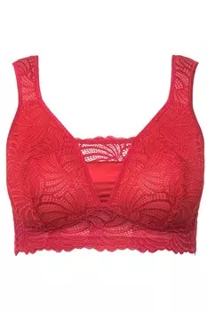 Бюстгальтер без косточек Ulla Popken BH ohne Bgel, цвет salsa
