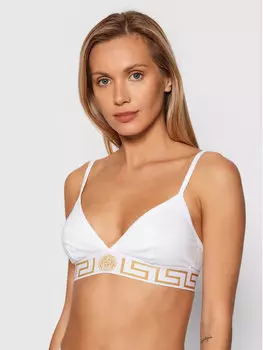 Бюстгальтер без косточек Versace, белый