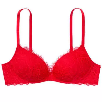 Бюстгальтер без косточек Victoria's Secret Dream Angels Lightly-Lined, красный