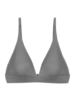 Бюстгальтер без косточек Wolford Triangle Bralette, цвет smoke