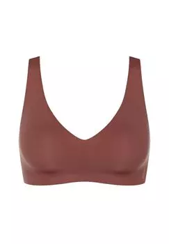 Бюстгальтер без косточек ZERO Feel 2.0 Soft Bra sloggi, цвет Burnt Henna