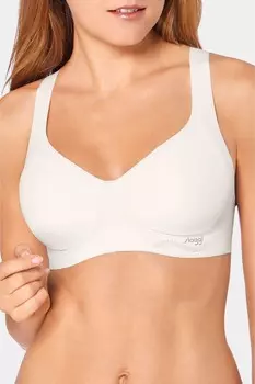 Бюстгальтер без косточек Zero Feel на косточках Sloggi, белый