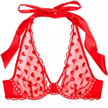 Бюстгальтер без подкладки Victoria's Secret Dream Angels The Fabulous by Victoria’s Secret, красный