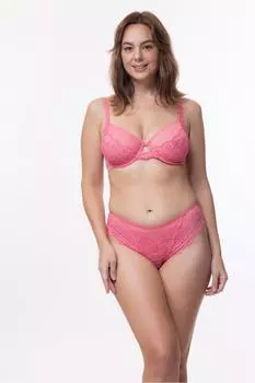 Бюстгальтер без подкладок Danica Curve на косточке Debenhams, розовый