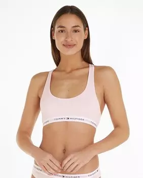 Бюстгальтер без подкладок Tommy Icons Curve Tommy Hilfiger, розовый