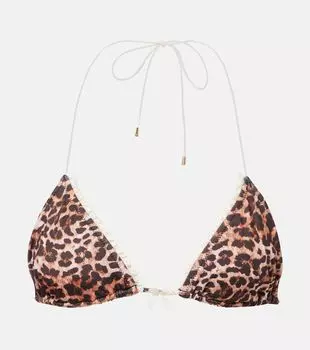 Бюстгальтер бикини Flora с леопардовым принтом Bananhot, Leopard Dream