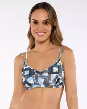 Бюстгальтер-бикини LEDA Mastectomy Contour с регулируемыми бретелями Red Point, мультиколор