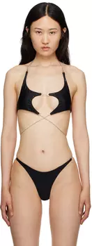 Бюстгальтер бикини Mugler Black Star