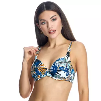 Бюстгальтер бикини на косточках без подкладок для w240639 Ory, синий