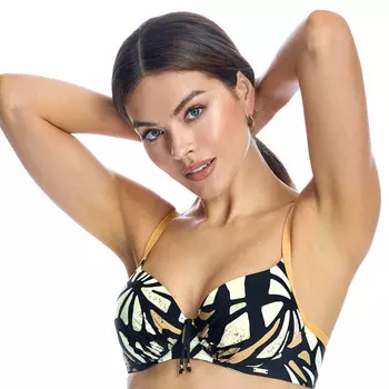 Бюстгальтер бикини на косточках для w240325 Ory, черный