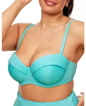 Бюстгальтер бикини Plus Size Rachelle Adore Me, синий