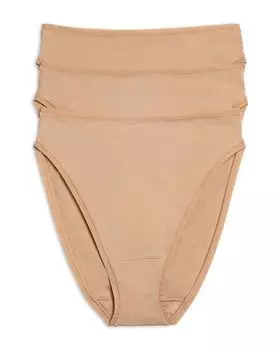 Бюстгальтер Bliss Bare с высоким вырезом, 3 шт. Natori, коричневый