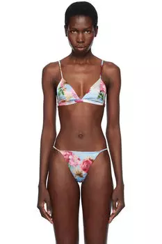 Бюстгальтер Blue Luxe с треугольными чашками Fleur du Mal