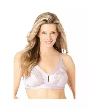 Бюстгальтер больших размеров без косточек на 7 дней Comfort Choice, фиолетовый