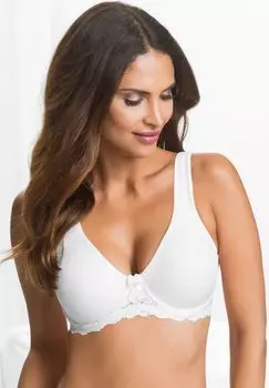 Бюстгальтер bonprix, белый