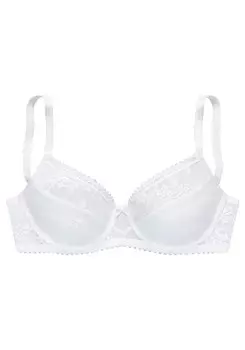 Бюстгальтер-бралетт LASCANA, белый
