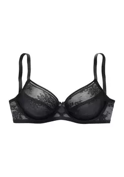 Бюстгальтер-бралетт LASCANA, черный